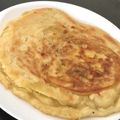 クックGOSMZO☆'s cooksnap of when they made 発酵、卵、強力粉なし！簡単チーズナン.