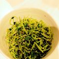 かどりんこ's cooksnap of when they made 常備菜♡豆苗の和風ナムル.