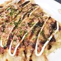 yukky☆mama's cooksnap of when they made お好み焼き(豚玉).