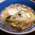 ☆suzuka☆'s cooksnap of when they made チンゲン菜とシメジの中華卵スープ.