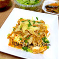 YUH♡ママ's cooksnap of when they made 厚揚げもやしのキムチーズ.