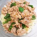 あたりめっこ's cooksnap of when they made 豚バラ肉の甘辛創味シャンタン炒め.