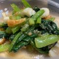 SRRmama's cooksnap of when they made 小松菜と竹輪の胡麻和え♡お弁当にも◎.