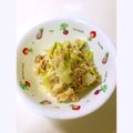 カヘルさん's cooksnap of when they made サバ缶とキャベツのサラダ.