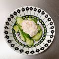 K0A9O0R8U♪'s cooksnap of when they made 梅マヨきゅうり.