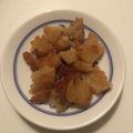ラクラクダ's cooksnap of when they made 残ったパンで♡クルトン♡フライパンで簡単.