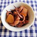 ﾁｲﾁｬﾝﾏﾏ's cooksnap of when they made 大根といかのべっこう煮.