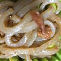 お願いひつじ's cooksnap of when they made さっぱりヘルシー♪うめおかかコンニャク.