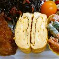 お塩と砂糖's cooksnap of when they made お弁当の新定番に◎野菜ジュース入り卵焼き.