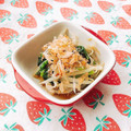 あやちん０８１６'s cooksnap of when they made ほうれん草ともやしのぽん酢合え.