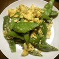 ひろふみくん's cooksnap of when they made インゲン豆の卵とじ炒め.
