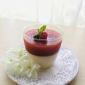 ごごchan☆'s cooksnap of when they made ヨーグルトとプラムコンポートの2層ゼリー.