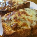アチャこ's cooksnap of when they made キーマカレーでとろーりチーズトースト☆.