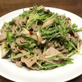 ままばなな1020's cooksnap of when they made 水菜と豚の炒め物.