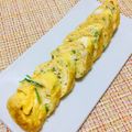 あめにゃん's cooksnap of when they made 焼干しの☆具入りだし巻き卵.
