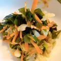 きなこANN0's cooksnap of when they made もやしと竹輪・人参の酢の物☆わかめ入り♪.