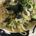 こぼこ's cooksnap of when they made 簡単激ウマ岩のりときのこのクリームパスタ.