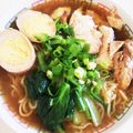 サビエルっ子's cooksnap of when they made 角煮の煮汁で☆醤油ラーメンスープ♪.
