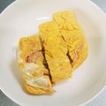 あたりめっこ's cooksnap of when they made 紅生姜の卵焼き.