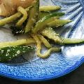 クックUL8OCM☆'s cooksnap of when they made レンジでもやしときゅうり、わかめナムル。.