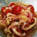 ピニヨ's cooksnap of when they made 紫玉ねぎとトマトのマリネ.
