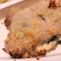 キャラメグ♪'s cooksnap of when they made 揚げない　簡単しそチーズカツ.