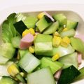 キャラメグ♪'s cooksnap of when they made 子供に人気。ちんげん菜のクリーミーサラダ.