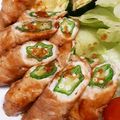 ★ちるちる★'s cooksnap of when they made 味付けは焼肉のタレ！オクラの豚肉巻き.