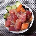 スイスイさん's cooksnap of when they made 風味絶品☆ごまだれで食べる海鮮丼.