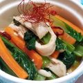 辰夫女子's cooksnap of when they made むね肉と小松菜のナムル★.