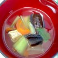 クックさいちゃ's cooksnap of when they made ほうれん草と豆腐の基本のお吸い物.