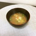 ☆こまっと☆'s cooksnap of when they made 味噌汁☆おもち入り♪.