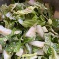よつば15's cooksnap of when they made 簡単　白菜と塩昆布のサラダ.