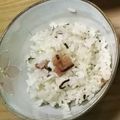 みぃくんのママ's cooksnap of when they made 梅干とちりめんじゃこの炊き込みご飯.