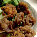 ともちゃ0502's cooksnap of when they made ☆揚げない☆豚コマ肉の唐揚げ風.