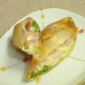 腹ペコ助's cooksnap of when they made 山盛ねぎのマヨピザ　春巻きバージョン.