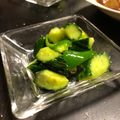 しゅうゆうけいはる母's cooksnap of when they made ピーマンときゅうりのナムル.