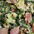 ★ほのどんママ★'s cooksnap of when they made ゴーヤとウィンナーの卵炒め.