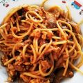 サビエルっ子's cooksnap of when they made 煮込みハンバーグのリメイクパスタ☆.