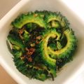 ☆佳愛☆'s cooksnap of when they made ゴーヤの塩昆布和え※ママ.