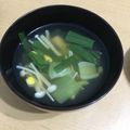 ビビ♡'s cooksnap of when they made チンゲンサイ コーン 卵の簡単中華スープ.