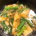 かぴーな's cooksnap of when they made にら玉スープ♥麺つゆ編.