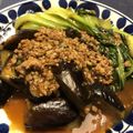 ogamonja's cooksnap of when they made 茄子とチンゲン菜のオイスター炒め.