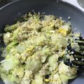 羊めぇめぇ's cooksnap of when they made シーチキンとレタスのチャーハン.