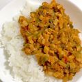 クック甘党。's cooksnap of when they made 高野豆腐でヘルシー♡夏野菜ドライカレー.