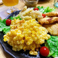 るん♪'s cooksnap of when they made とうもろこしのかき揚げ.