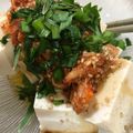 ちょいちゃん。's cooksnap of when they made ごま油香る♪キムチ冷奴.