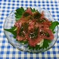 ととろ＆めい's cooksnap of when they made カツオのカルパッチョ～バジルソースで☆.