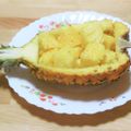 ももいろさくら's cooksnap of when they made パイン 切り方 飾り切り.