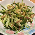 クックUH6G5L☆'s cooksnap of when they made あと1品♪きゅうりとミョウガのさっと和え.